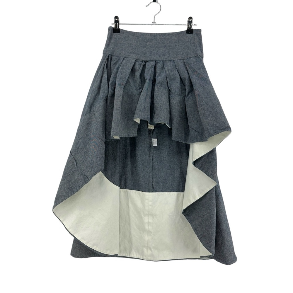 Tish Cox Denim High Low Skirt 27 Inch Waist